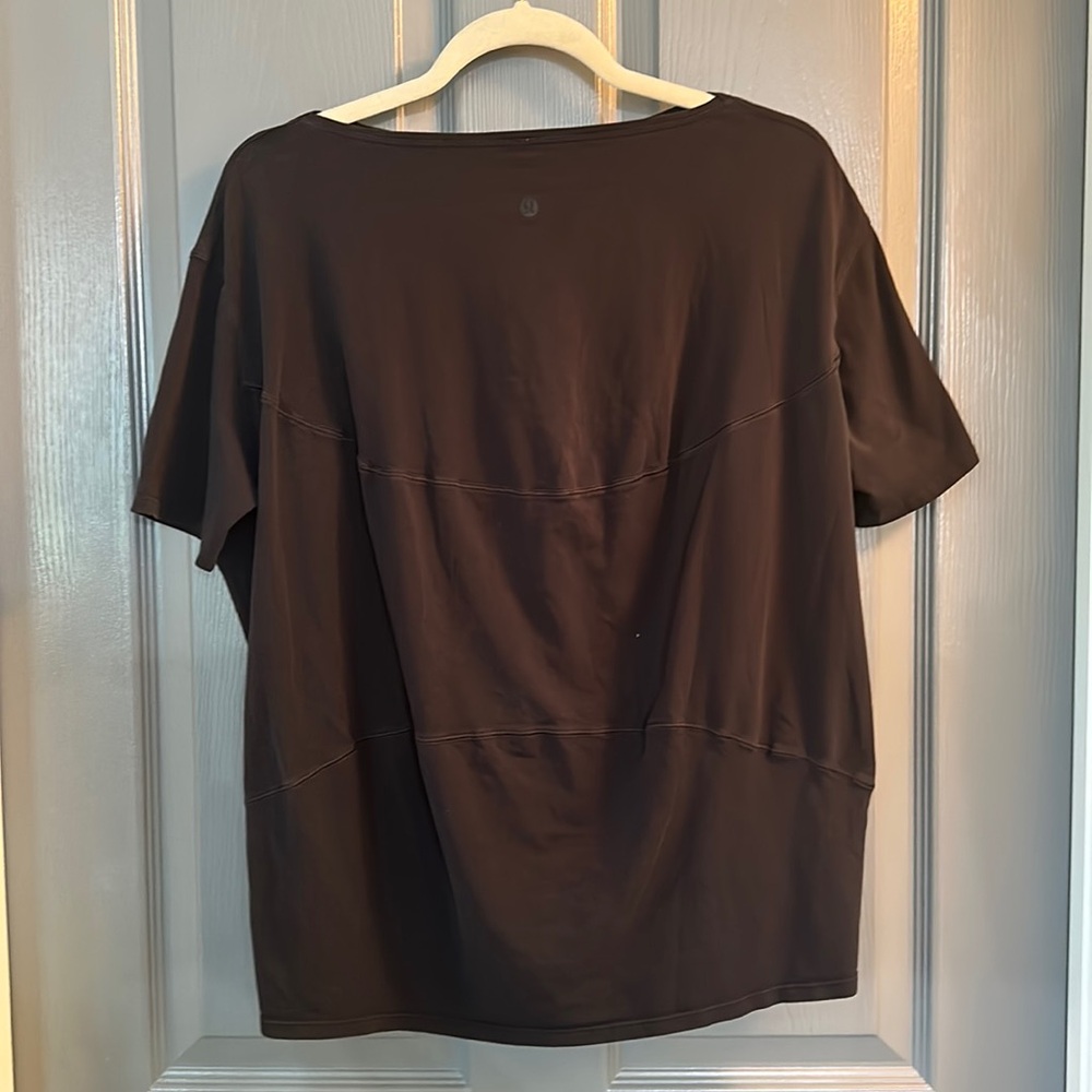 Lululemon oversized tee, Medium, black